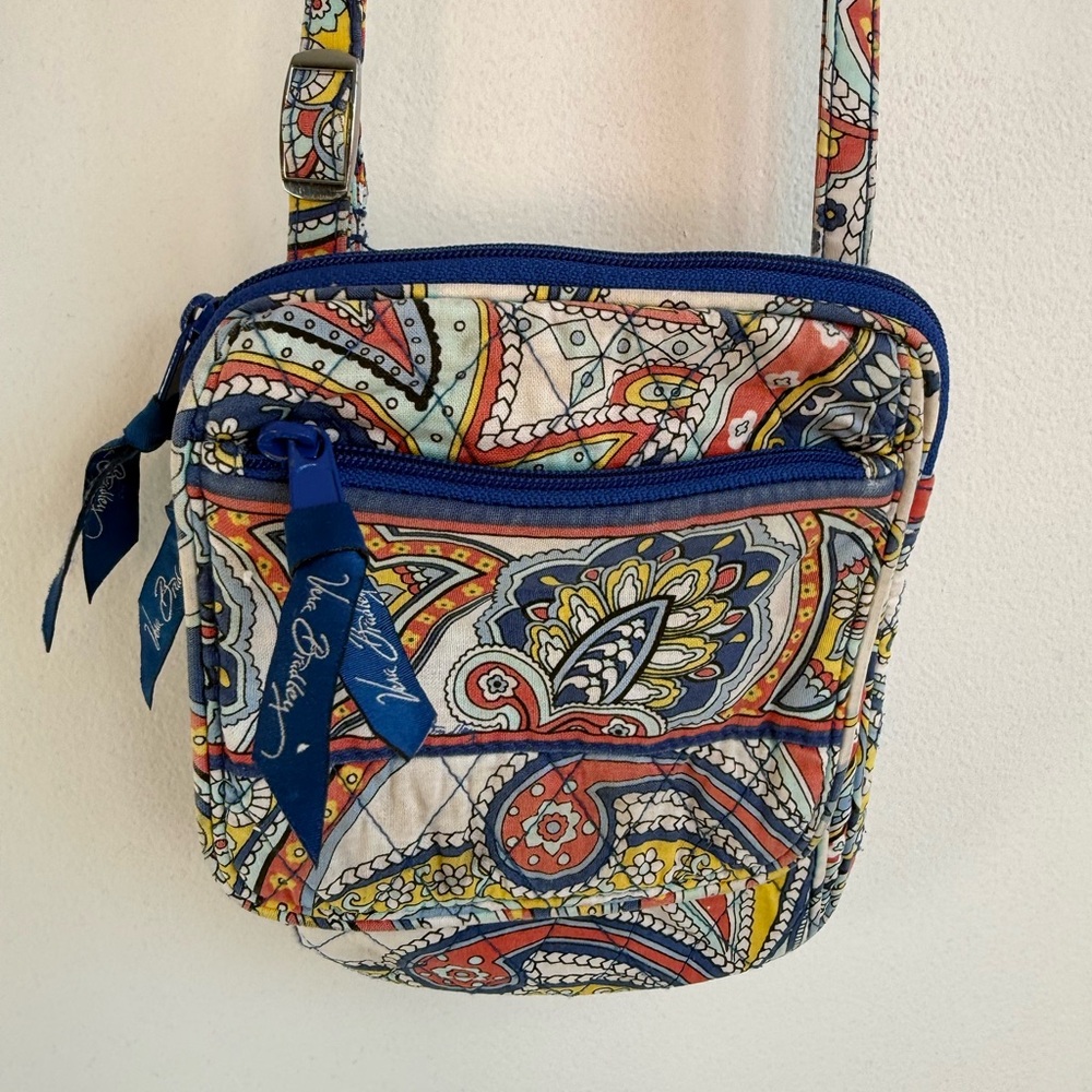 Vera Bradley Multicolor Paisley Crossbody‎ Bag